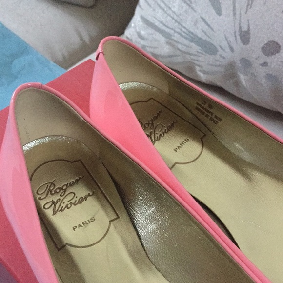 Roger Vivier Gommette Patent Ballerine Flats 6/ 36 - Picture 6 of 8